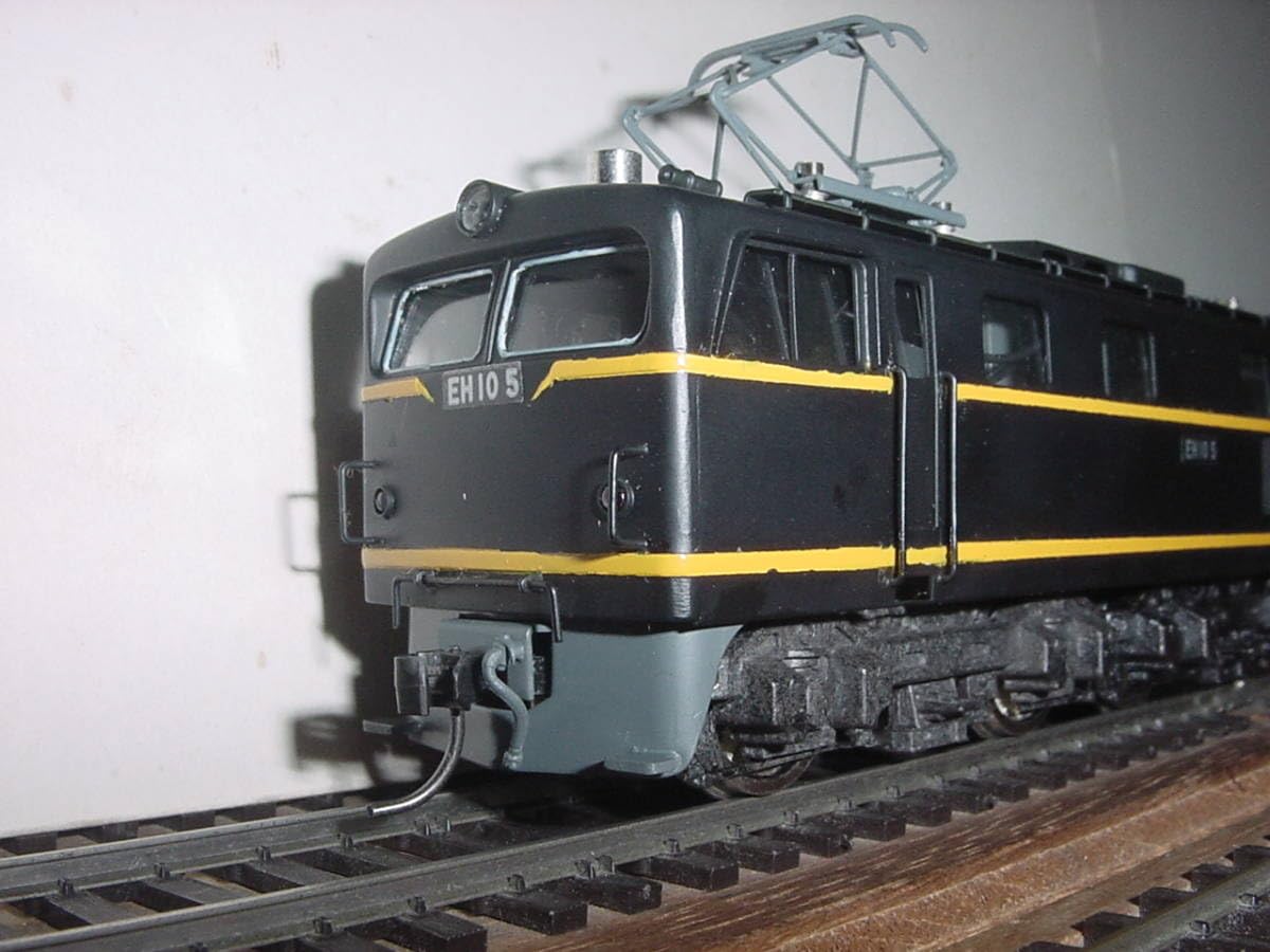 鉄道模型　ＨＯゲージ　京都模型　電気機関車　EH10 Yahoo!オークション -「eh10」(HOゲージ) (鉄道模型)の落札相場